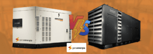 gerador a gás vs diesel