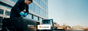instalação de geradores de energia