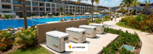 gerador a gás para hotéis e resorts