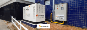 gerador a gás com projeto elétrico incluso